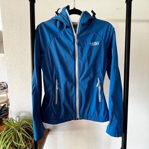 Volkl Blue Wind and Water Repellent Windbreaker